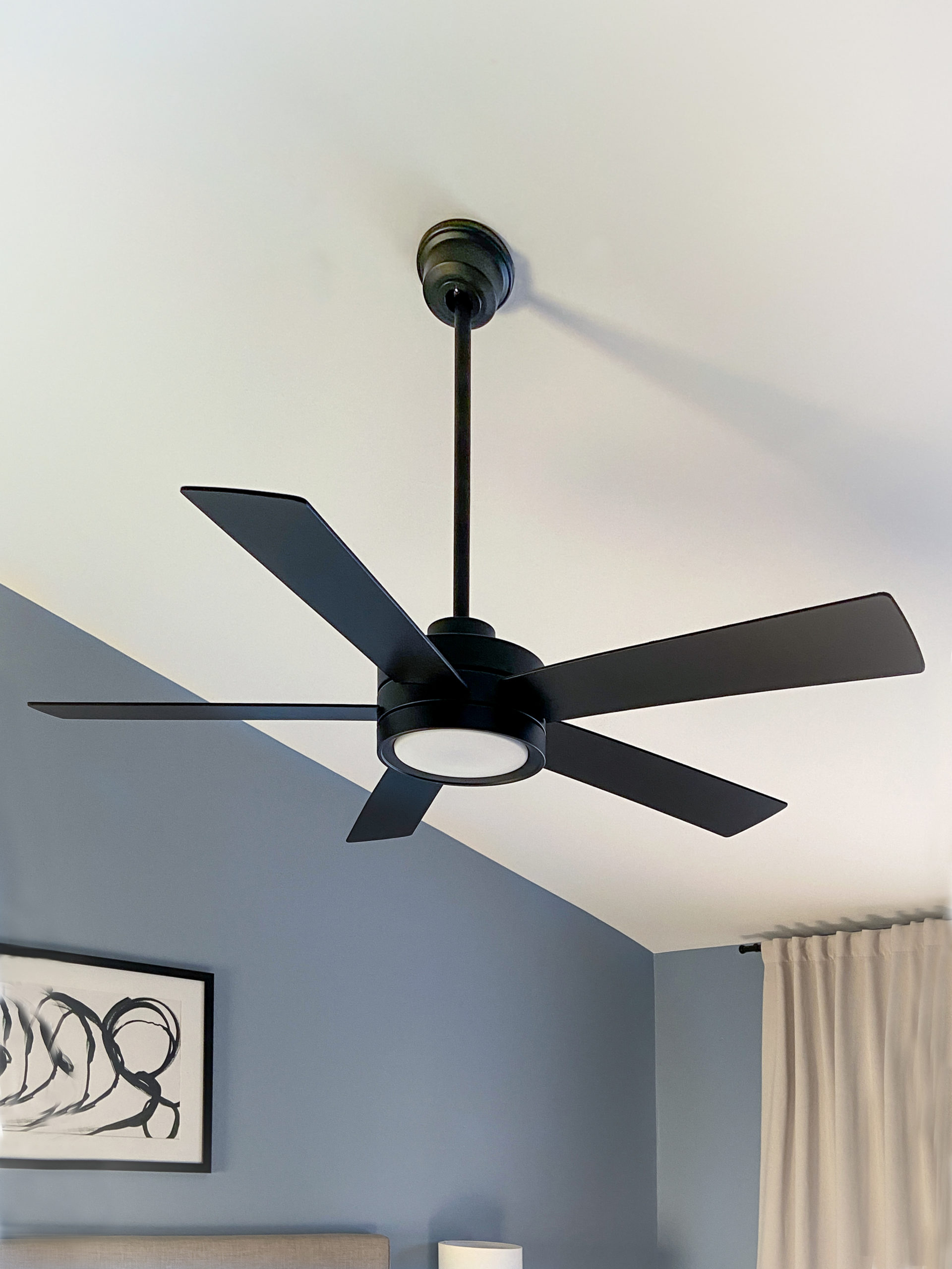 A Ceiling Fan To Two Wall Switches