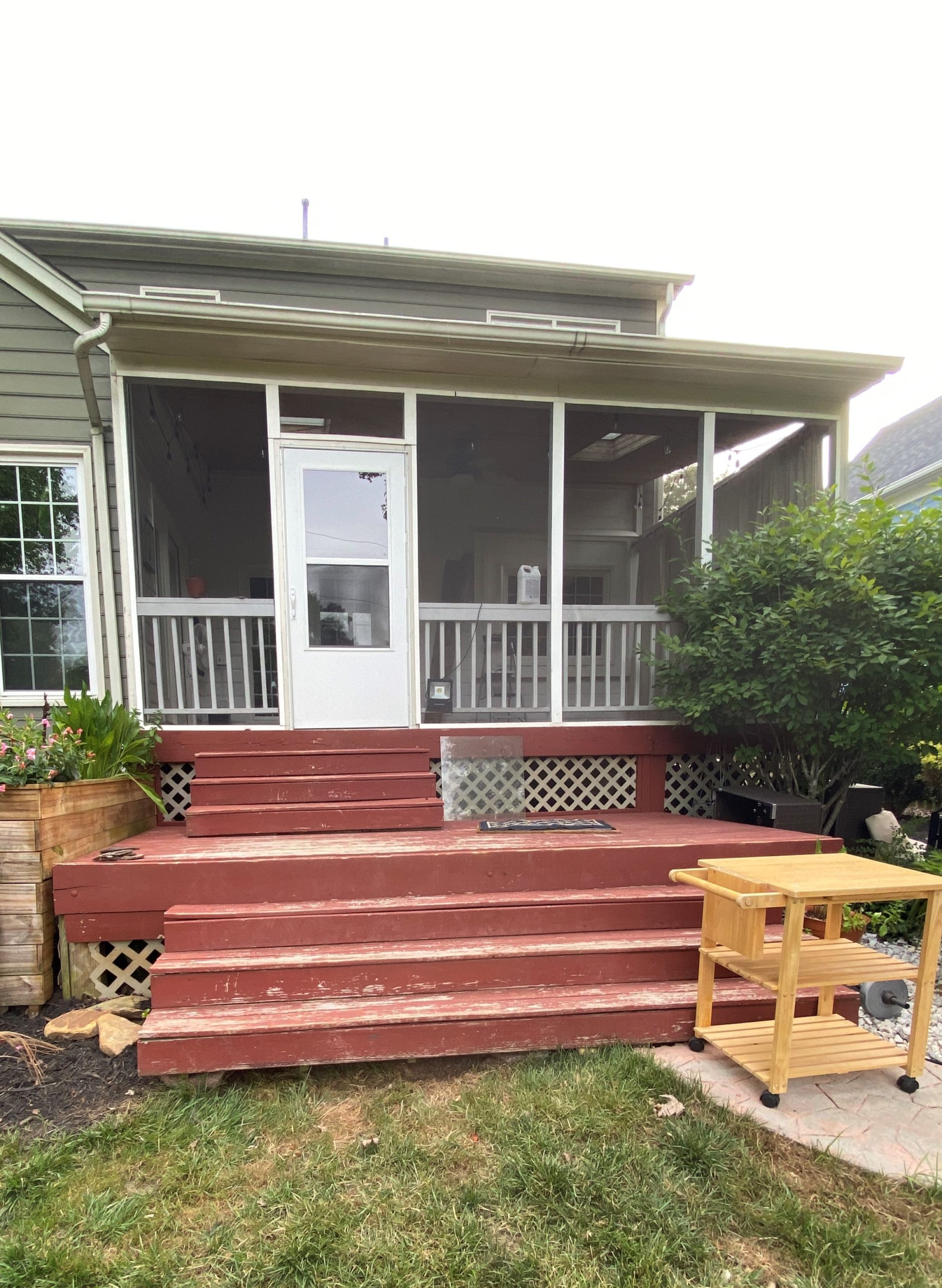 How to Refinish a Wood Deck - What BB Built