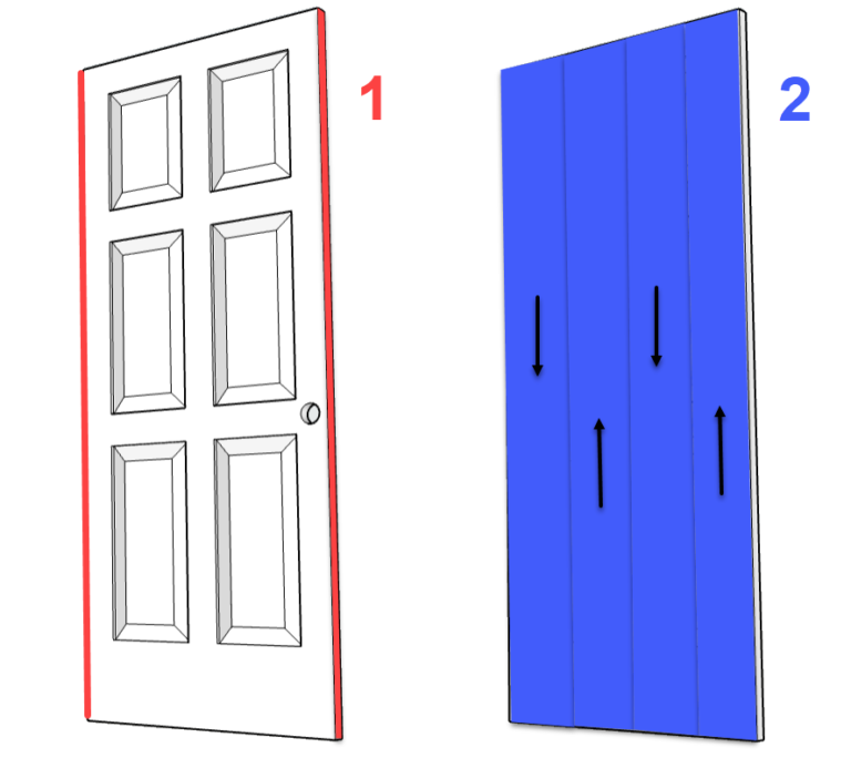 The Best Paint Strategy To Refresh Interior Doors What BB Built   Spray Doors 768x684 