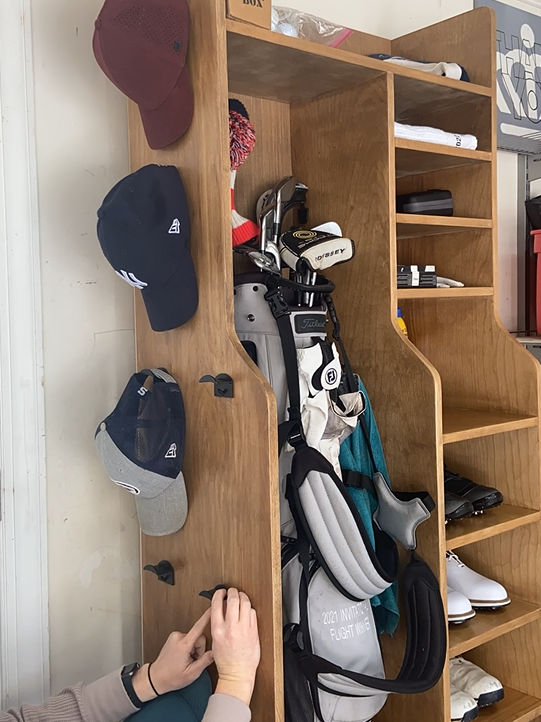 How to Build a Golf Storage Unit - What BB Built