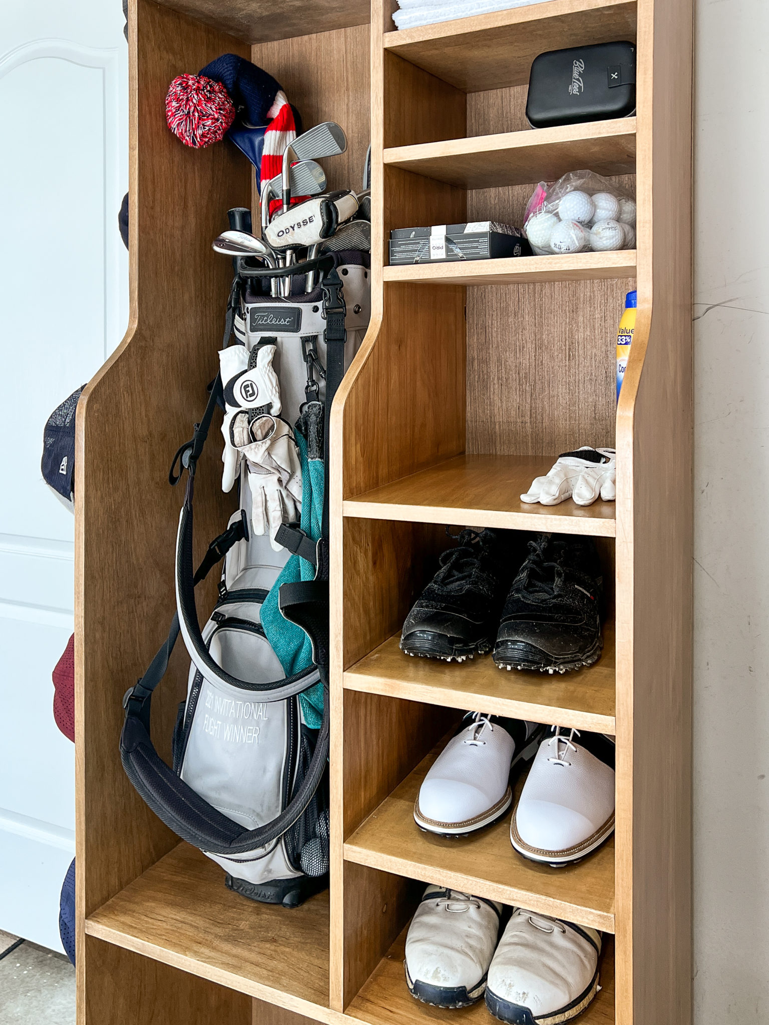 How to Build a Golf Storage Unit - What BB Built